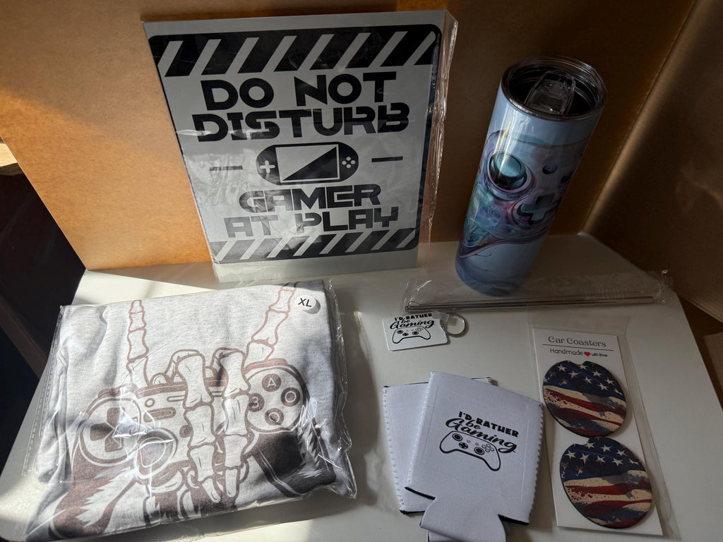 Gamer themed box set